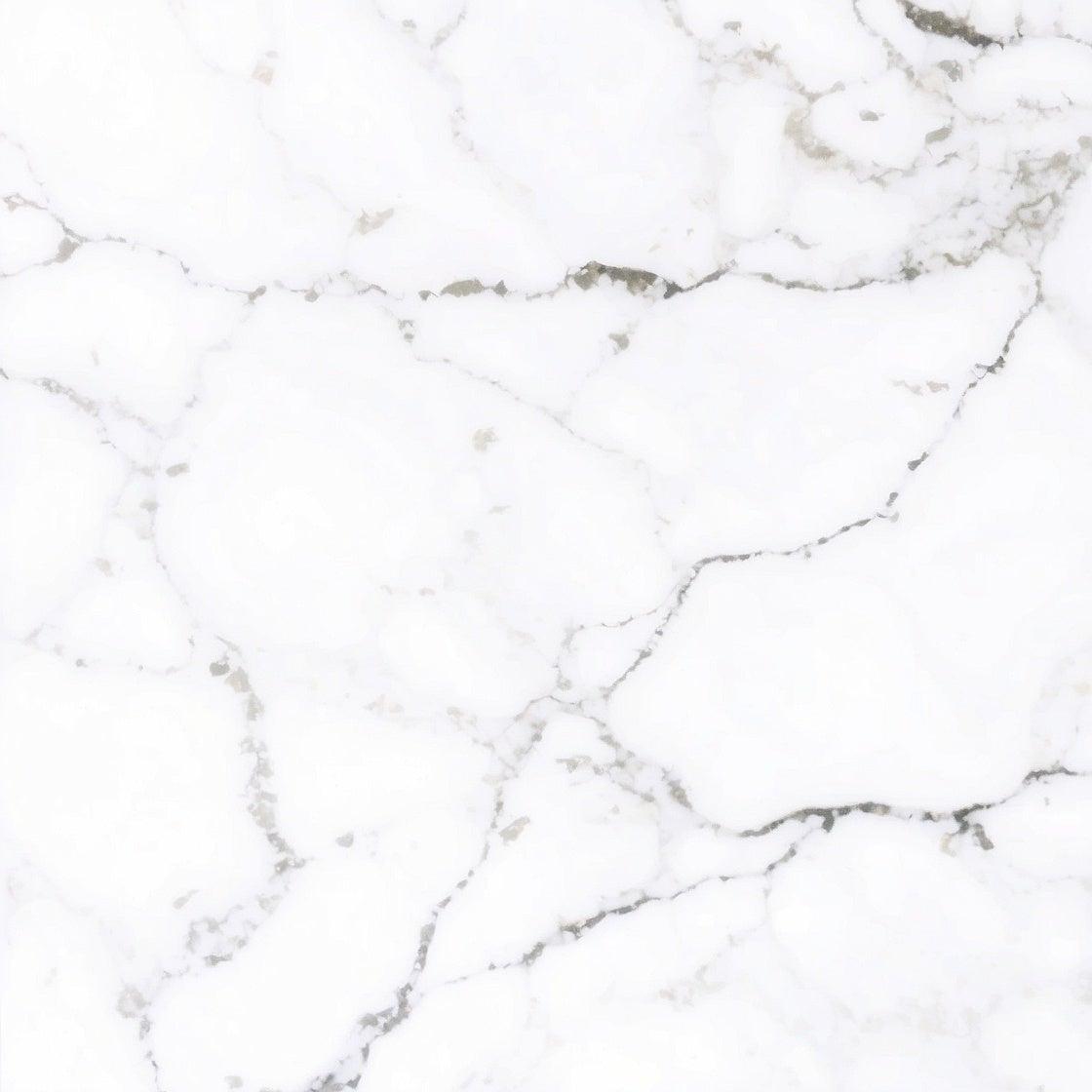 Papier peint marbre blanc veiné noir