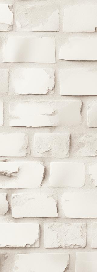 Papier peint imitation pierre blanche structurée