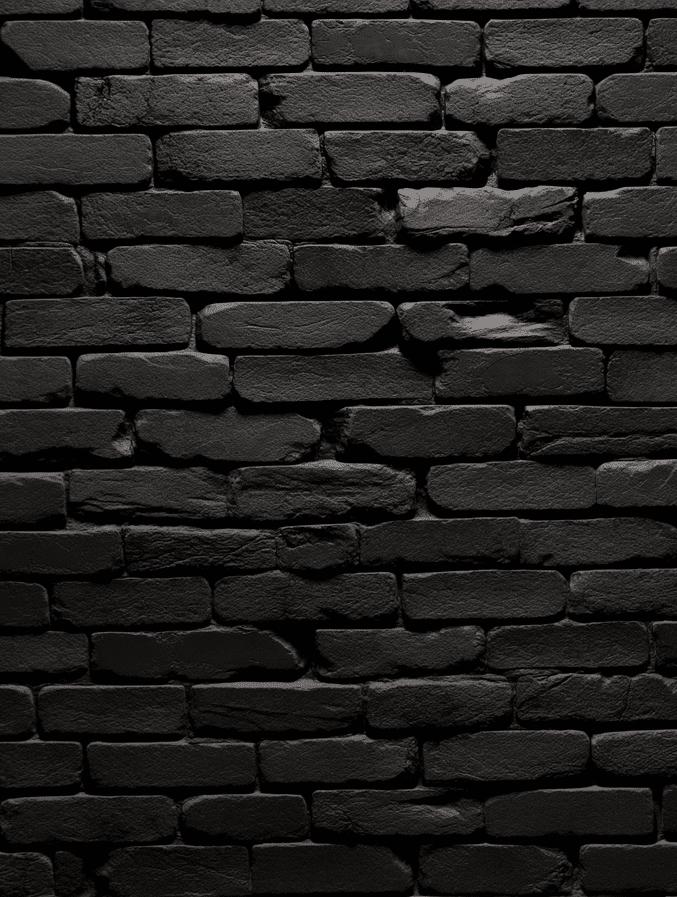 Papier peint imitation pierre noire effet d'ombre