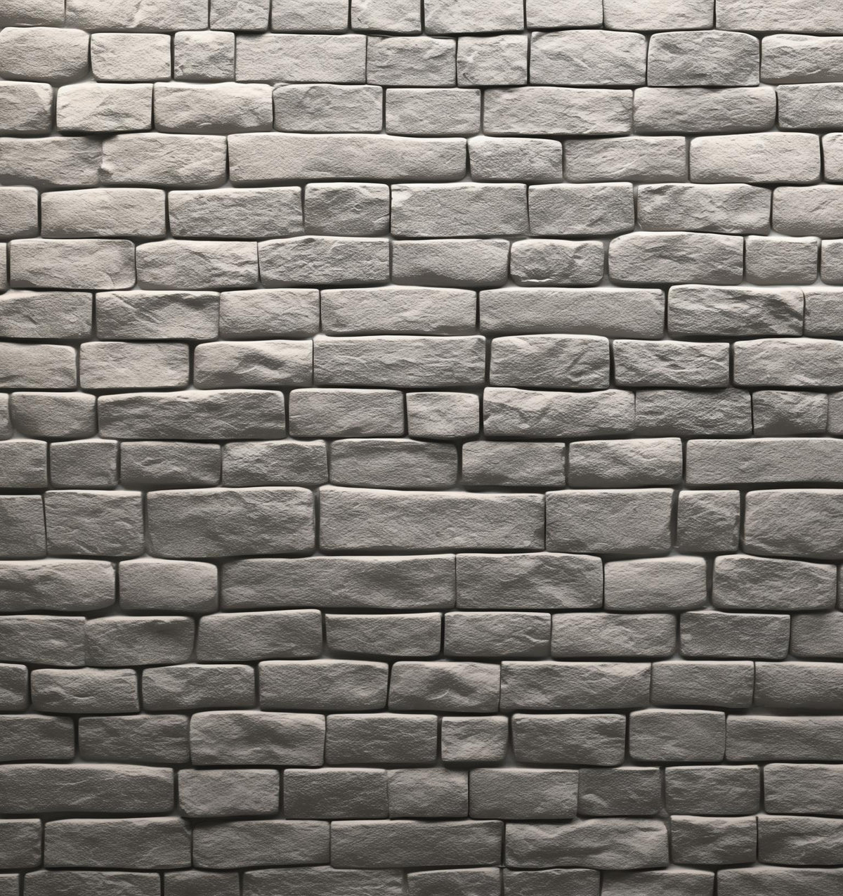 Papier peint imitation pierre blanche en relief