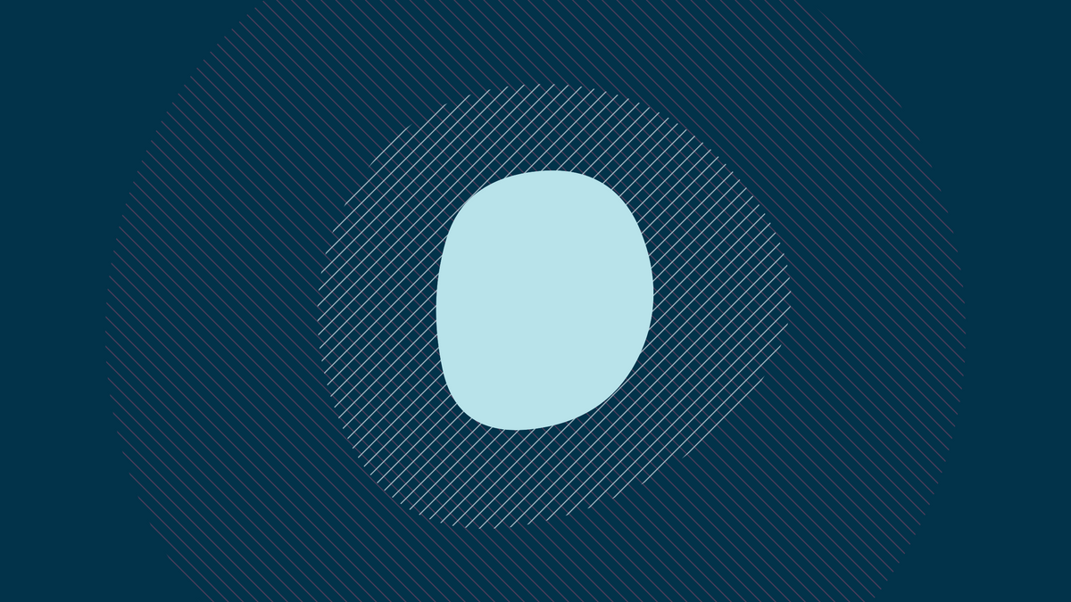 Papier peint abstrait cercles géométriques bleu