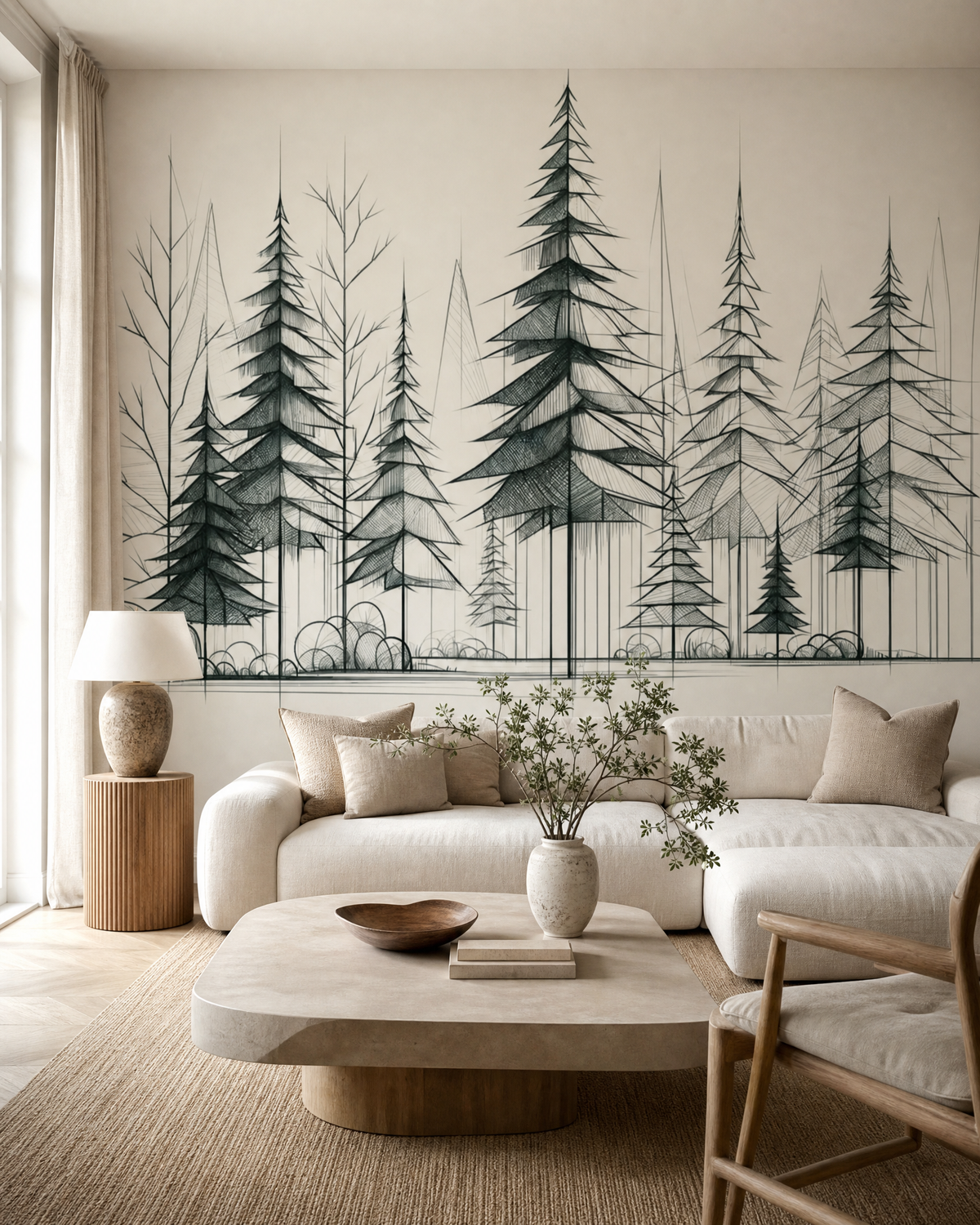 Papier peint arbre – vue 2