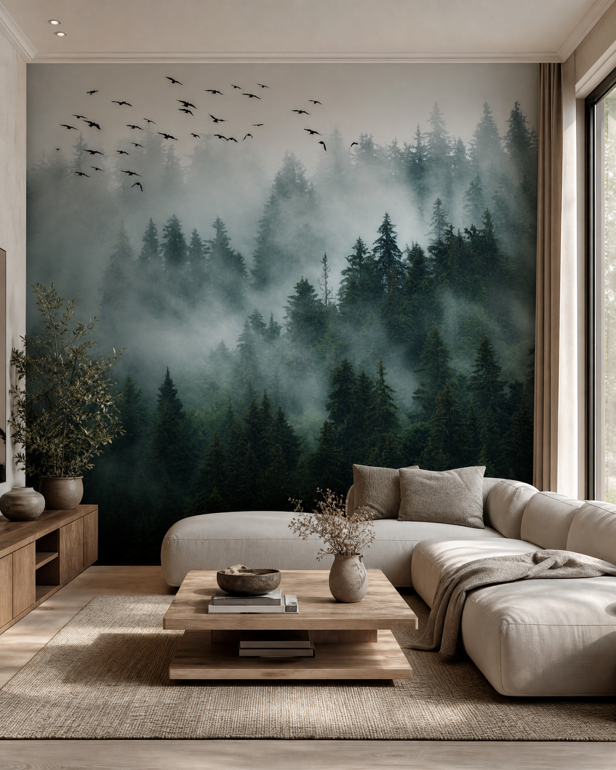 Papier peint forêt – vue 2