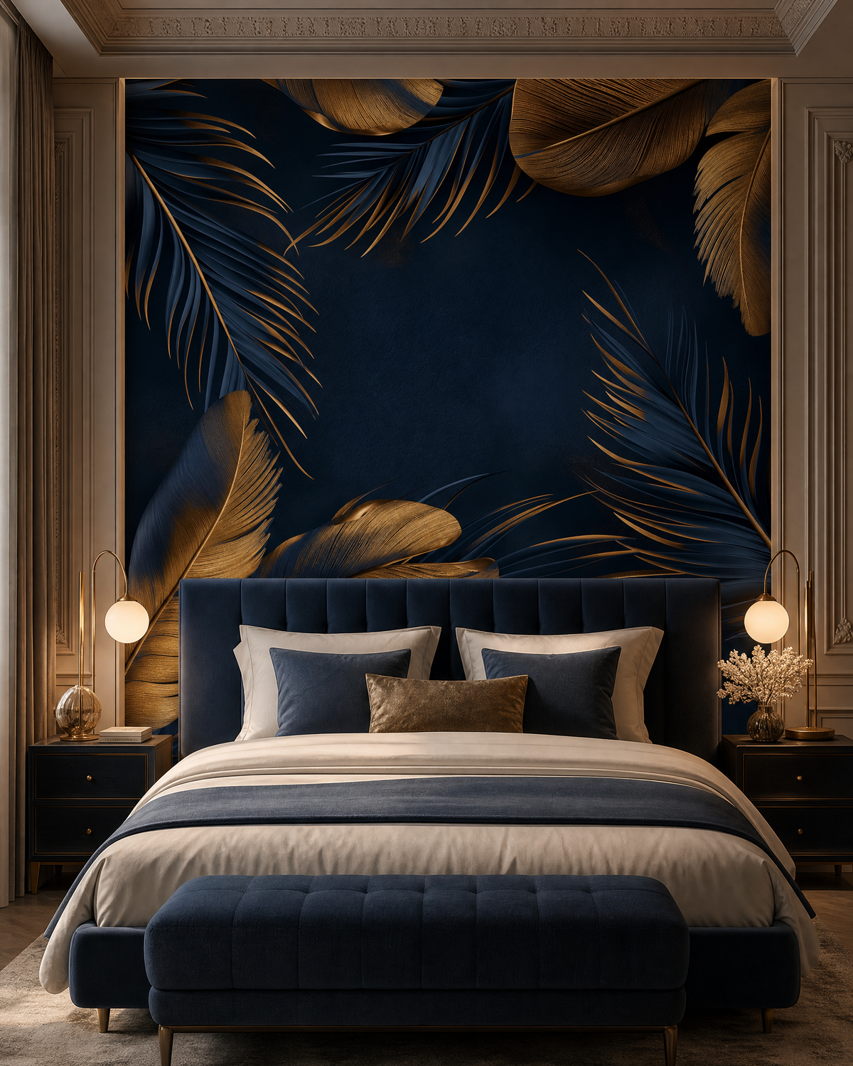Papier peint plume – vue 3