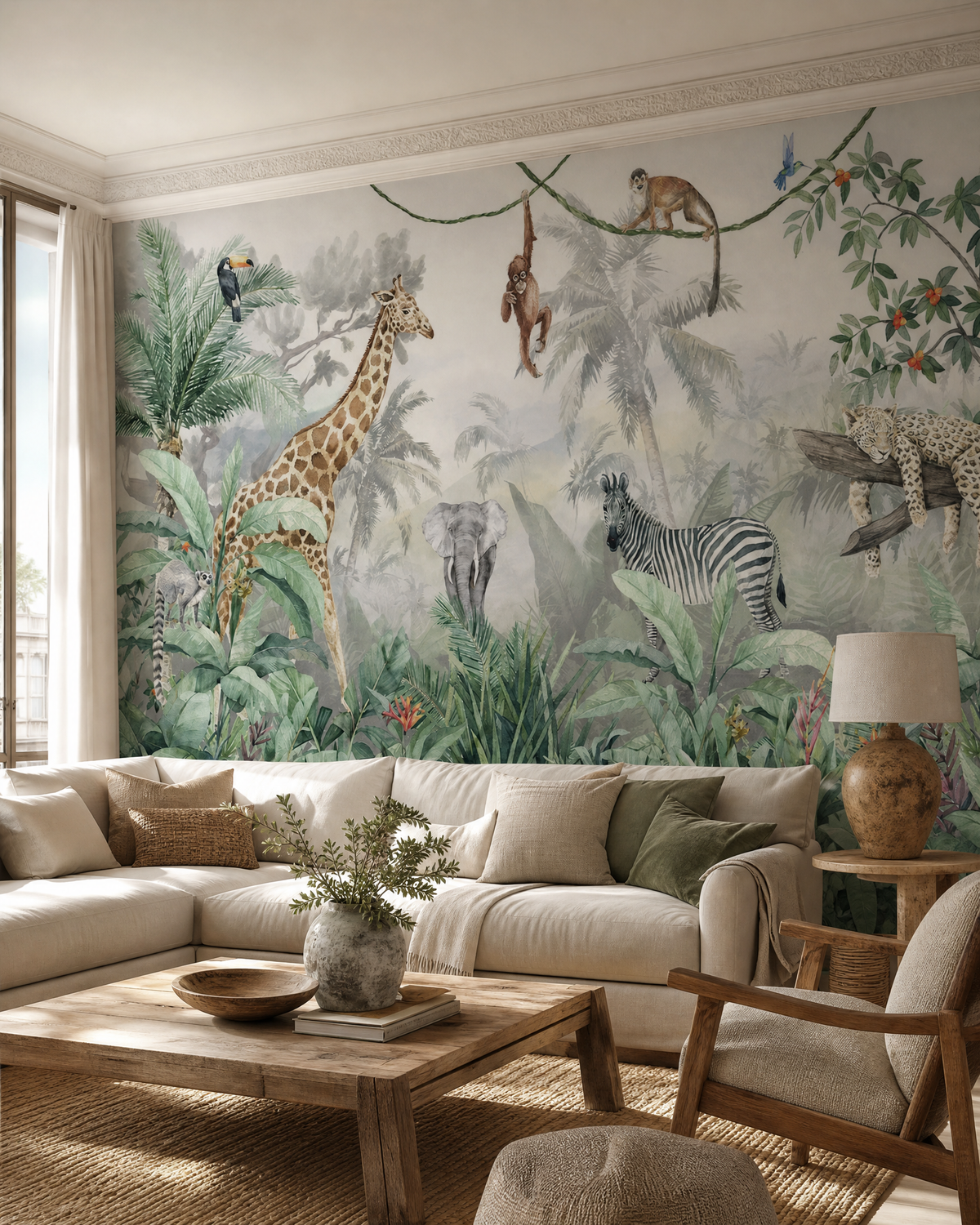Papier peint jungle – vue 2
