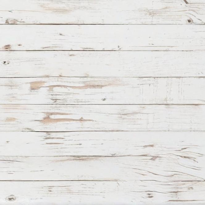 Papier peint imitation lambris blanc patiné