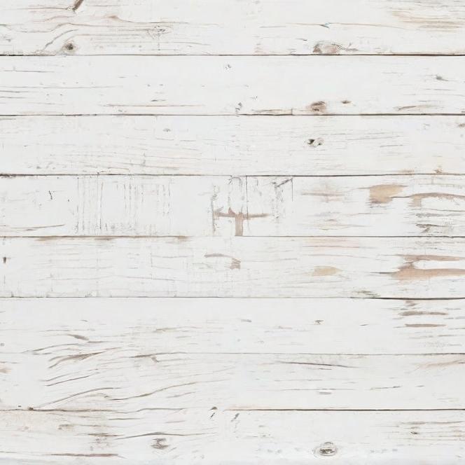 Papier peint imitation lambris blanc patiné