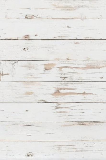 Papier peint imitation lambris blanc patiné