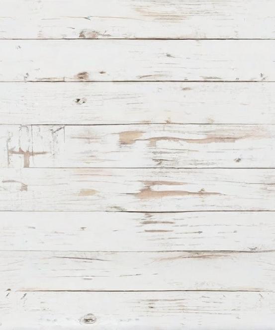Papier peint imitation lambris blanc patiné