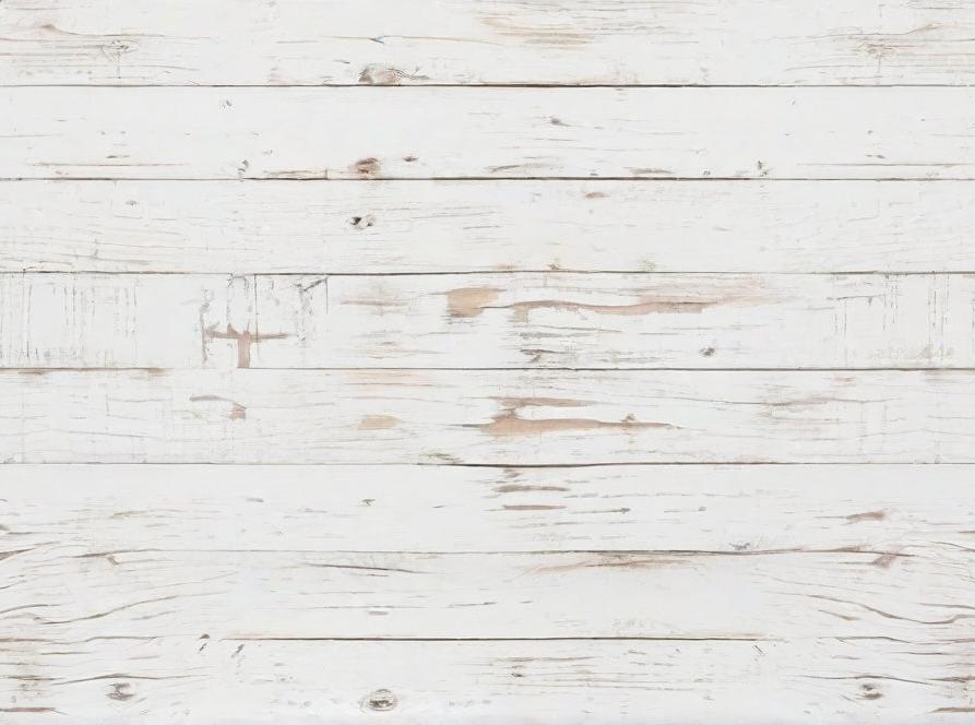 Papier peint imitation lambris blanc patiné