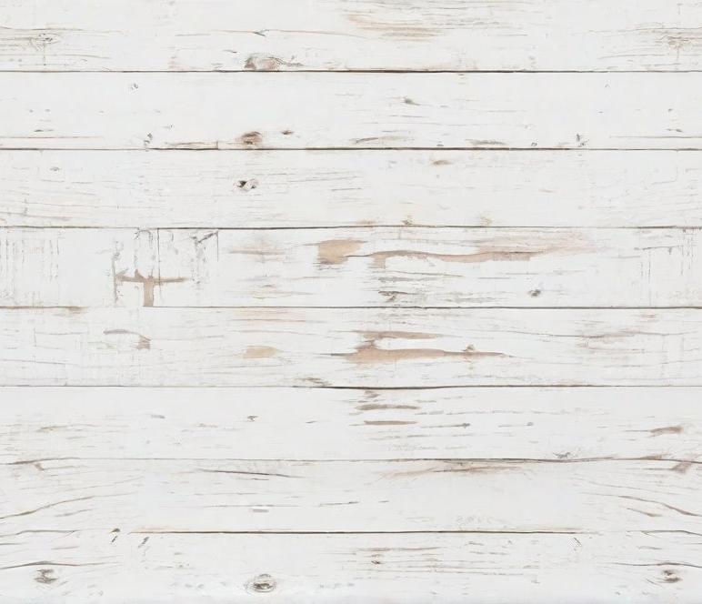 Papier peint imitation lambris blanc patiné
