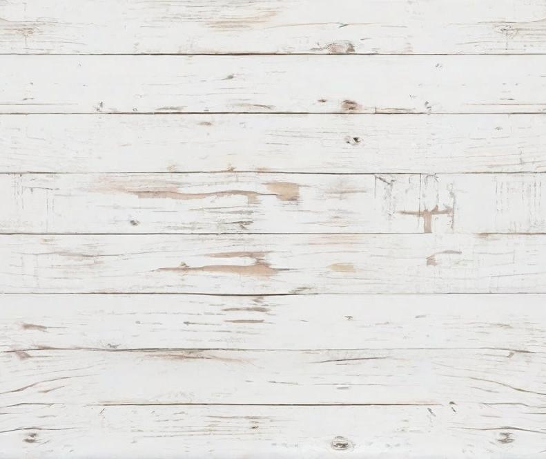 Papier peint imitation lambris blanc patiné