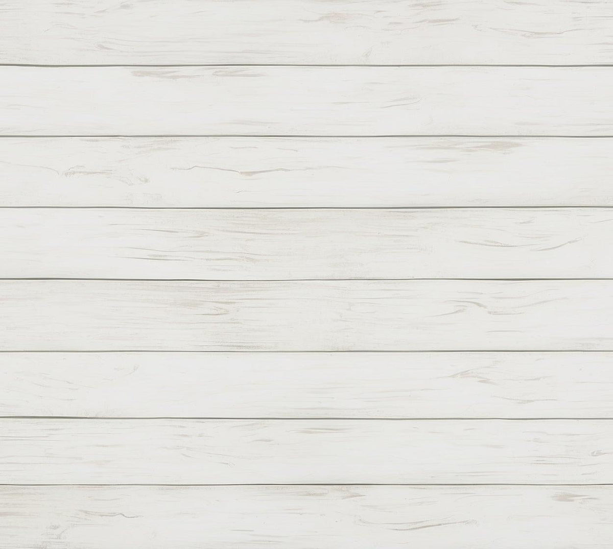 Papier peint imitation lambris blanc épuré