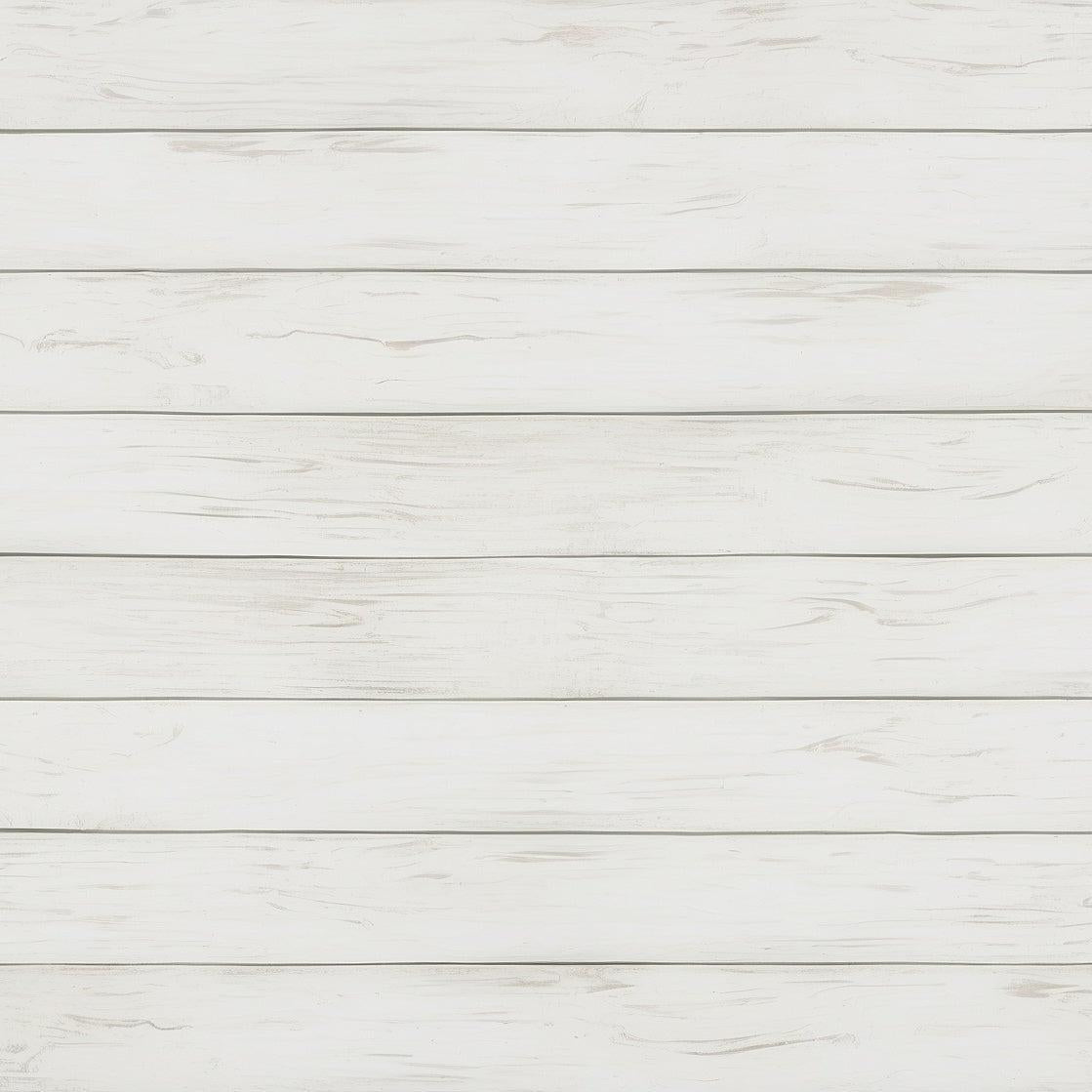Papier peint imitation lambris blanc épuré
