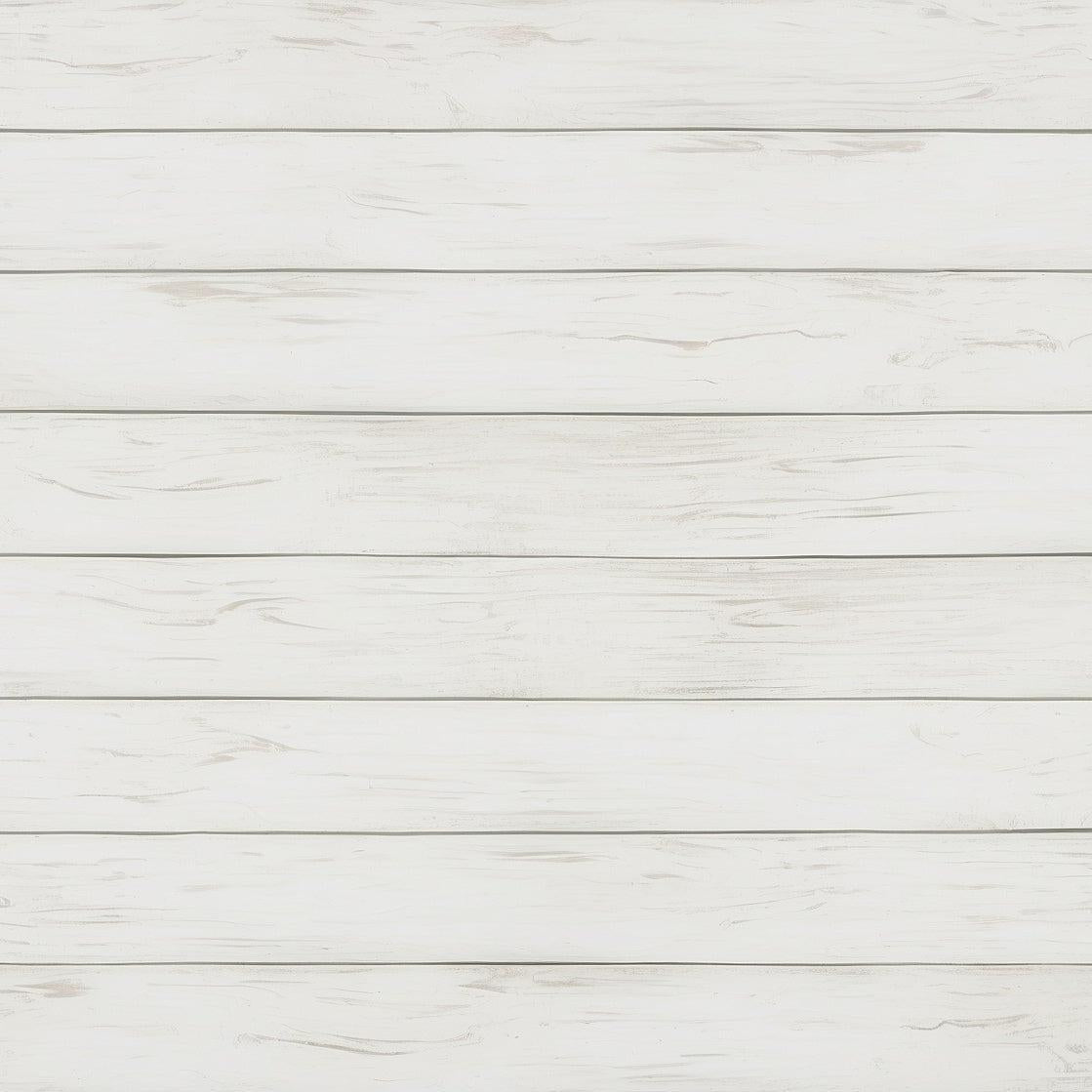 Papier peint imitation lambris blanc épuré