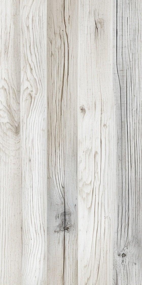 Papier peint imitation lambris blanc et gris
