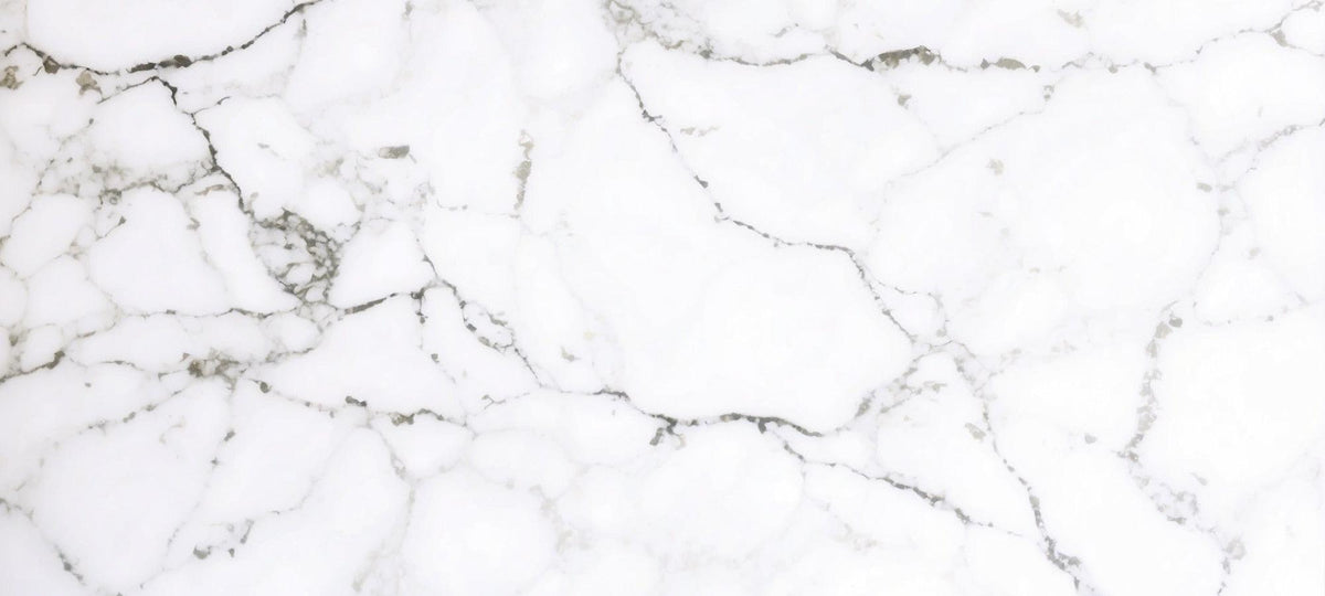 Papier peint marbre blanc veiné noir