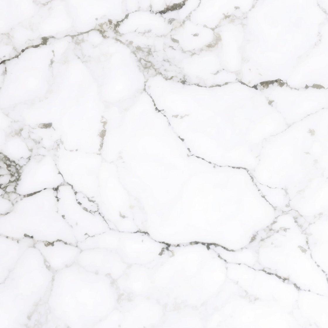 Papier peint marbre blanc veiné noir