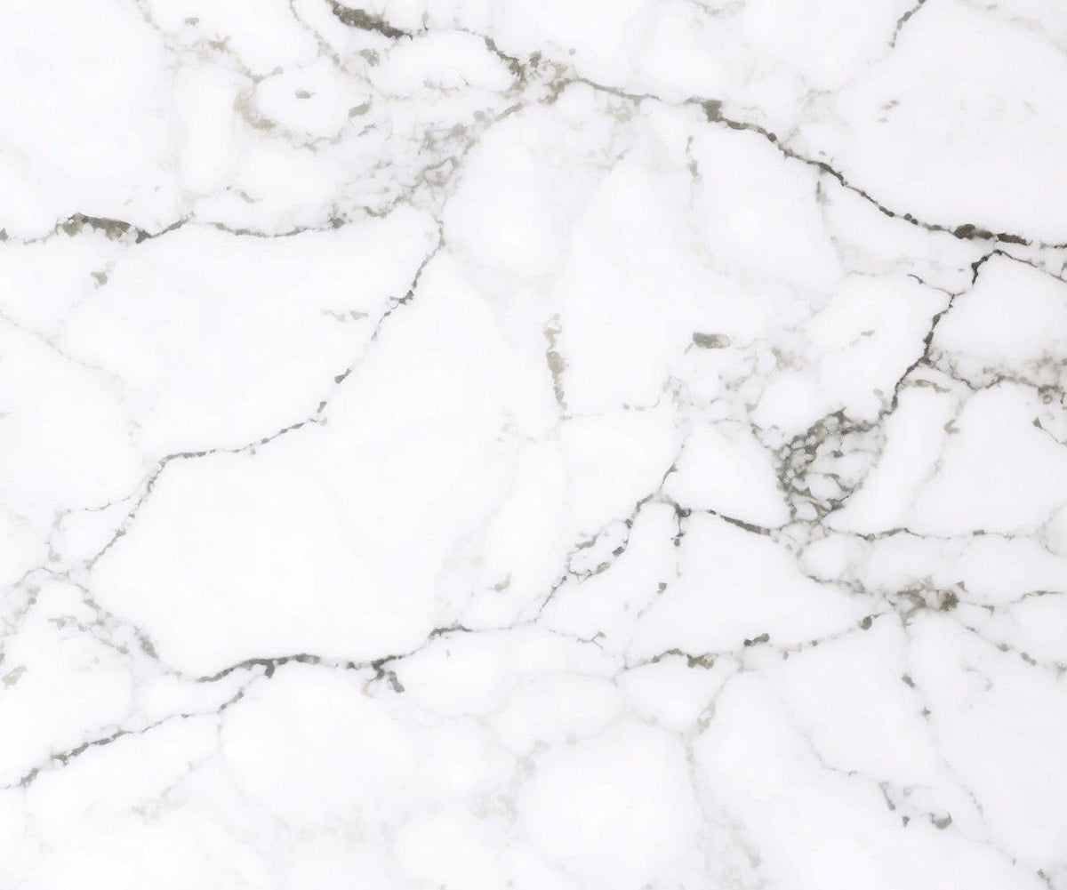 Papier peint marbre blanc veiné noir