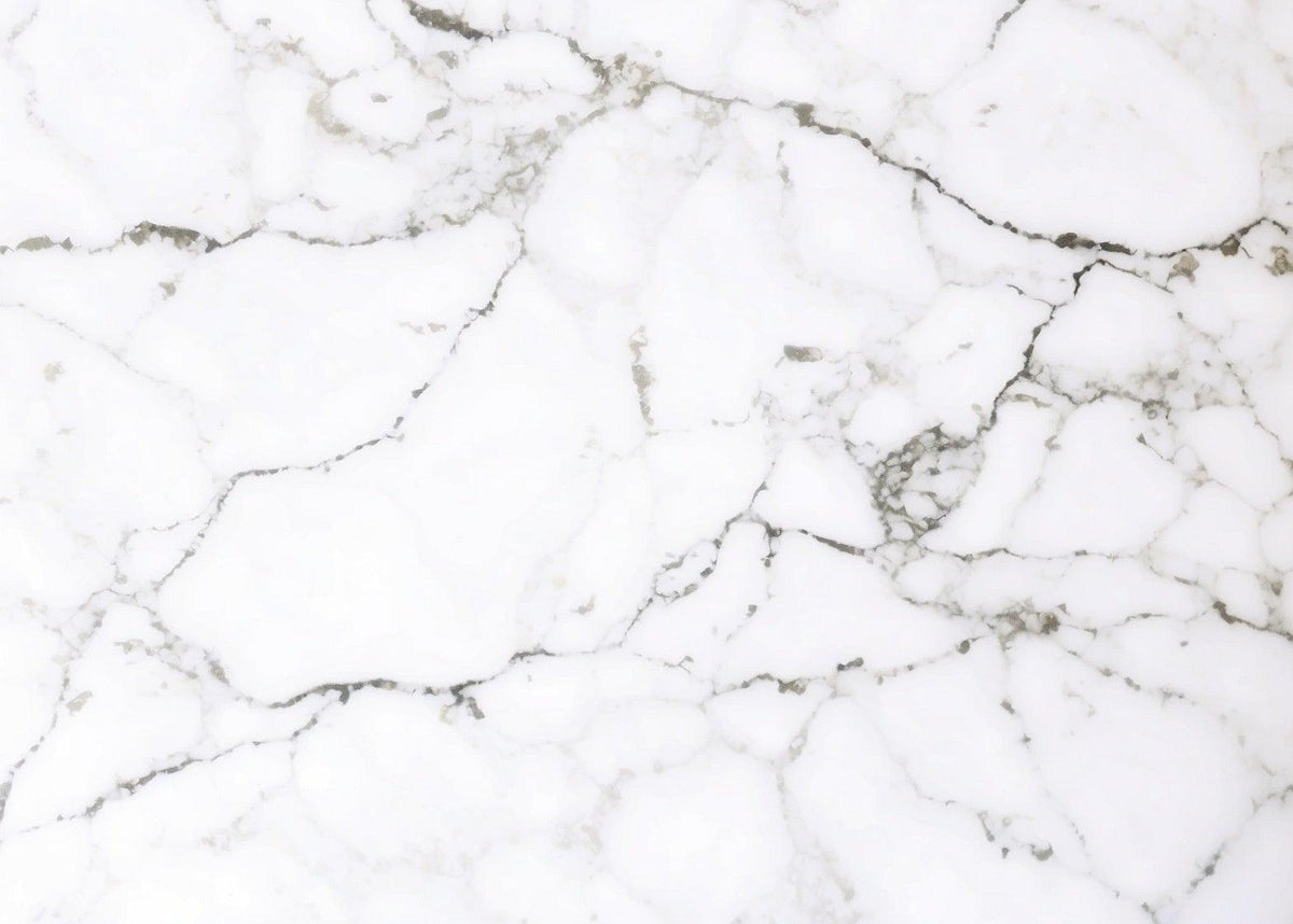 Papier peint marbre blanc veiné noir