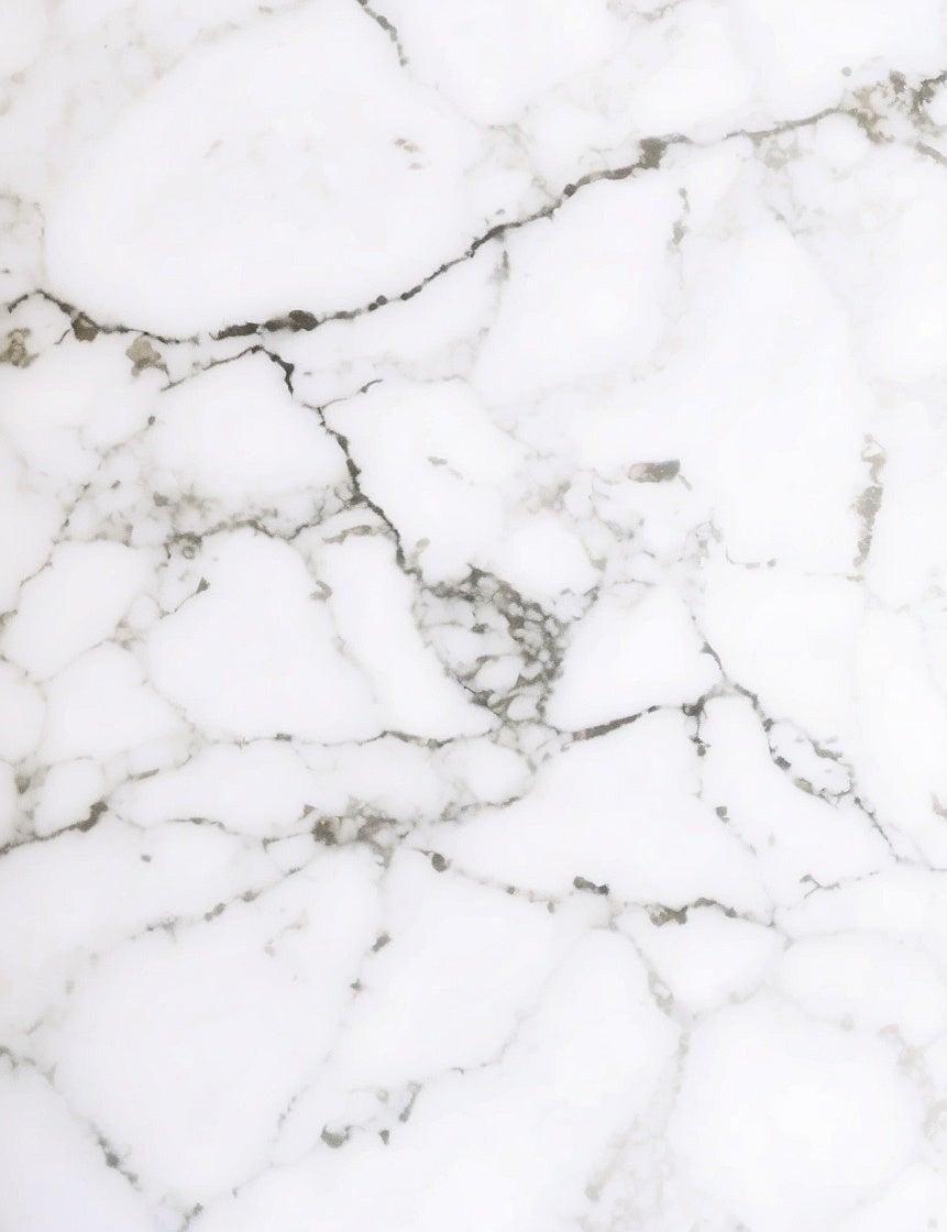 Papier peint marbre blanc veiné noir