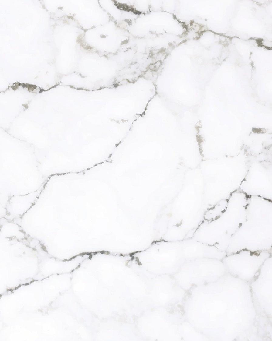 Papier peint marbre blanc veiné noir