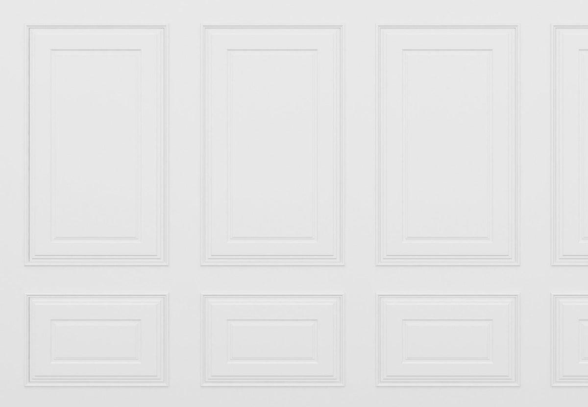 Papier peint imitation boiserie haussmannienne