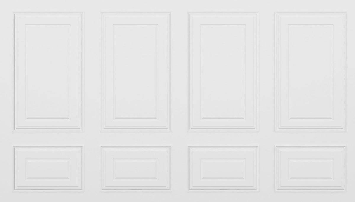 Papier peint imitation boiserie haussmannienne