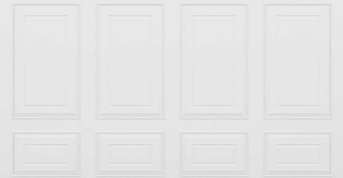 Papier peint imitation boiserie haussmannienne
