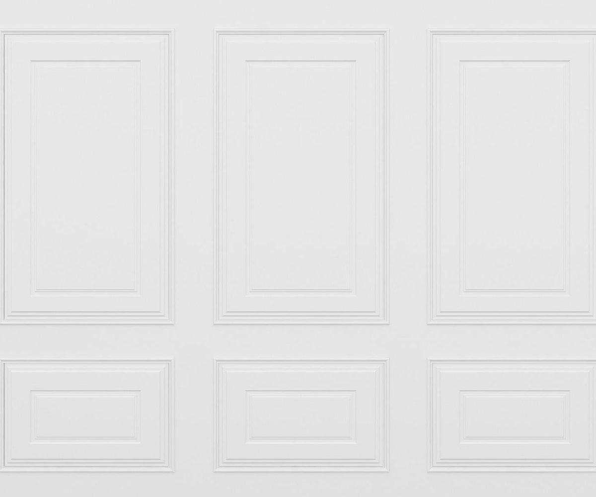 Papier peint imitation boiserie haussmannienne