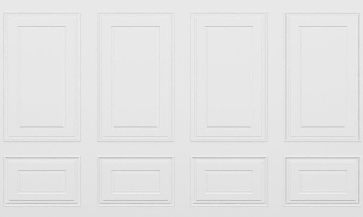 Papier peint imitation boiserie haussmannienne