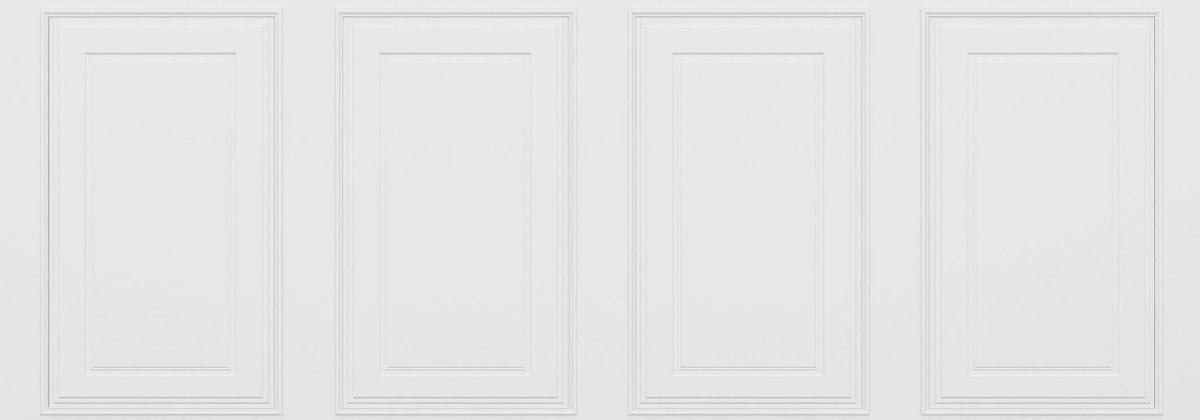 Papier peint imitation boiserie haussmannienne