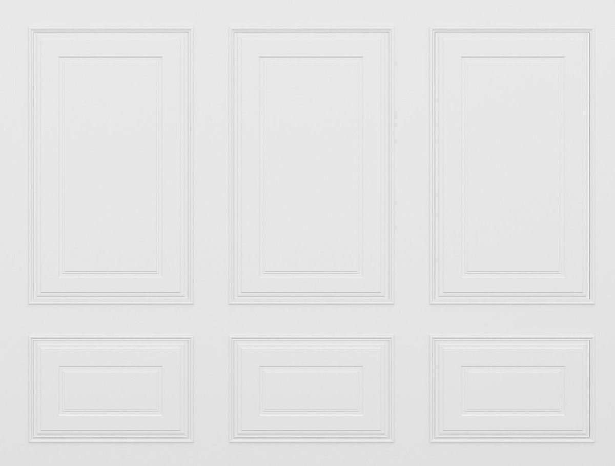 Papier peint imitation boiserie haussmannienne