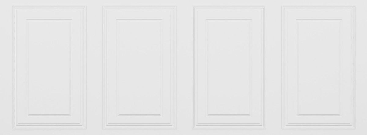 Papier peint imitation boiserie haussmannienne