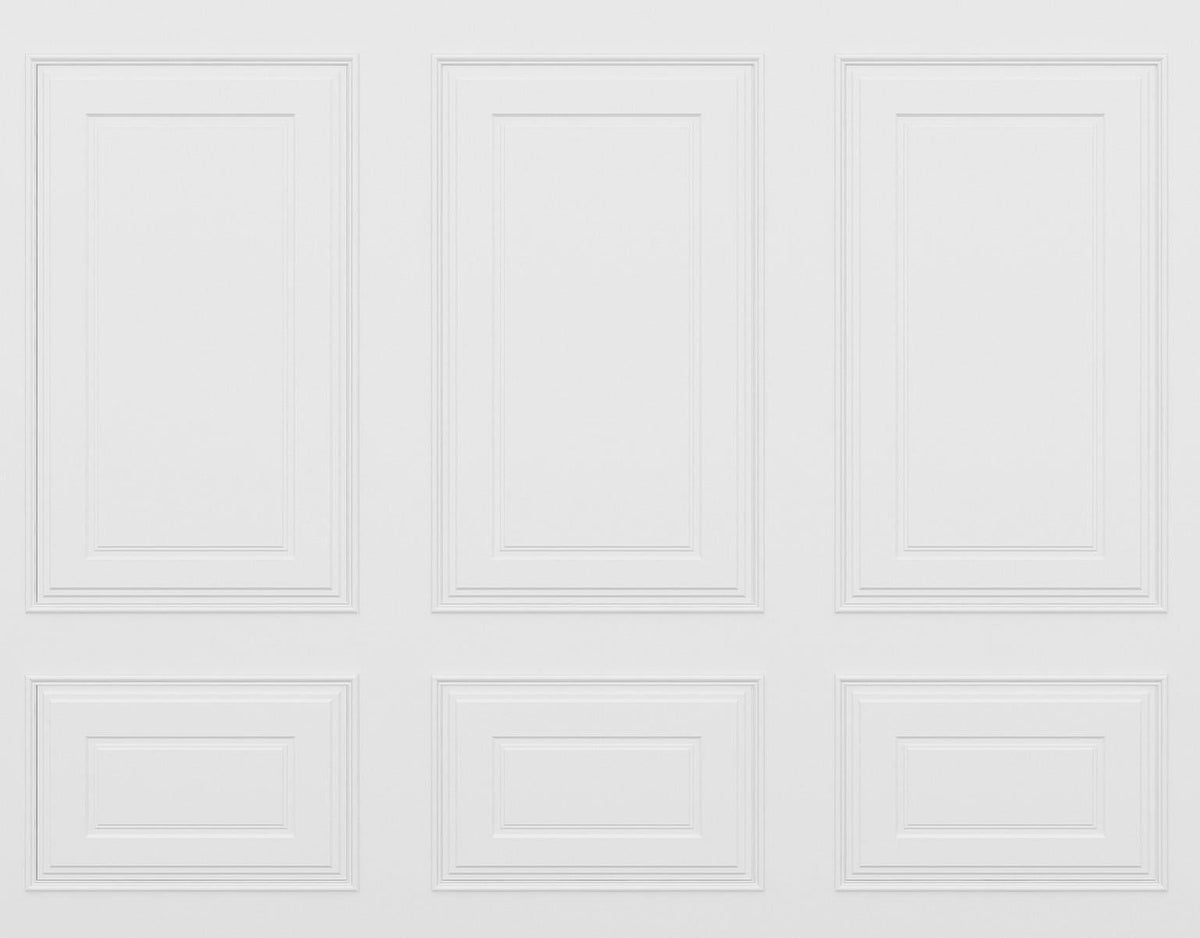 Papier peint imitation boiserie haussmannienne
