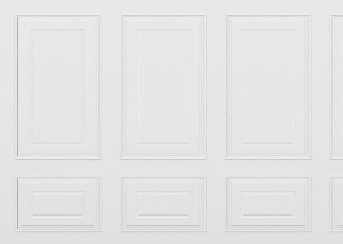 Papier peint imitation boiserie haussmannienne