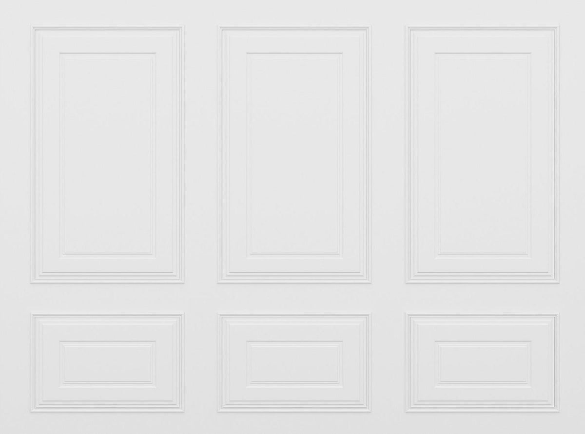 Papier peint imitation boiserie haussmannienne