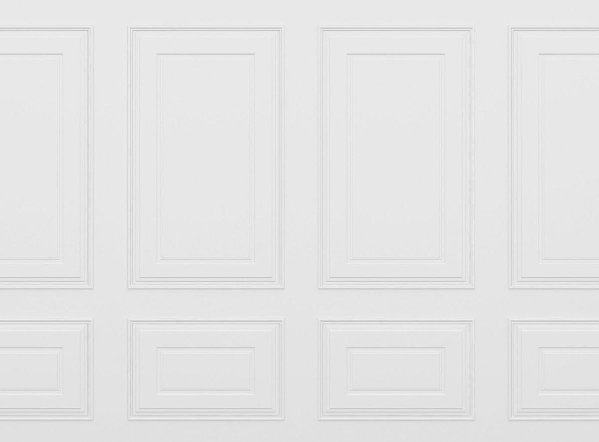 Papier peint imitation boiserie haussmannienne