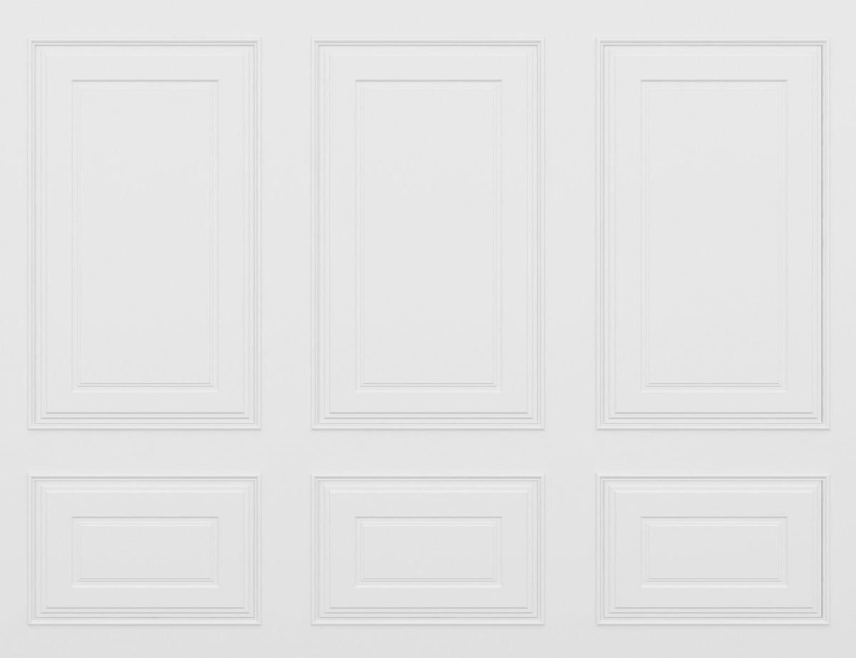 Papier peint imitation boiserie haussmannienne