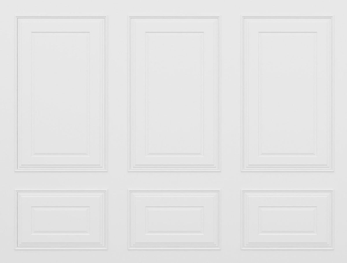 Papier peint imitation boiserie haussmannienne
