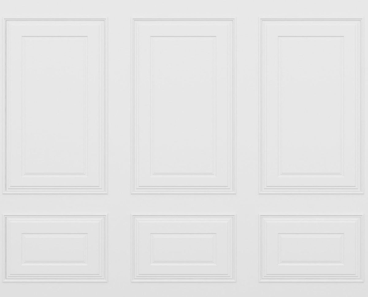 Papier peint imitation boiserie haussmannienne