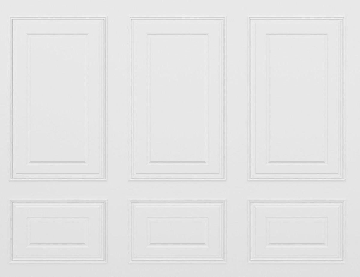 Papier peint imitation boiserie haussmannienne