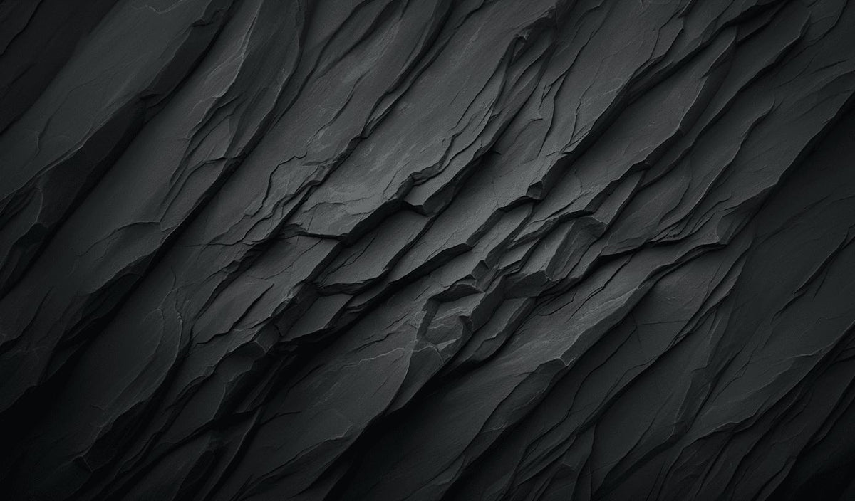 Papier peint imitation ardoise effet brut