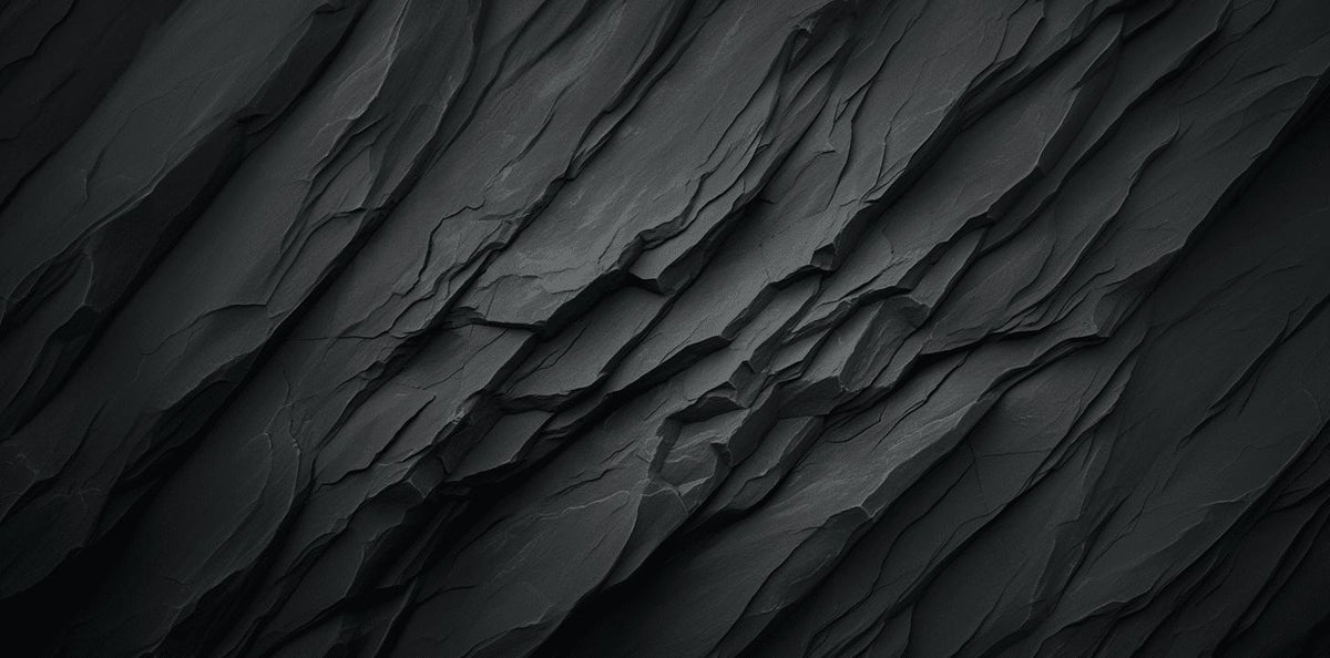 Papier peint imitation ardoise effet brut
