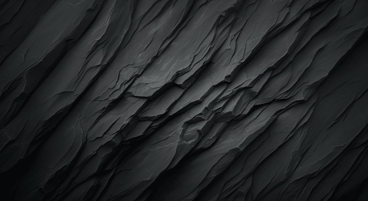 Papier peint imitation ardoise effet brut