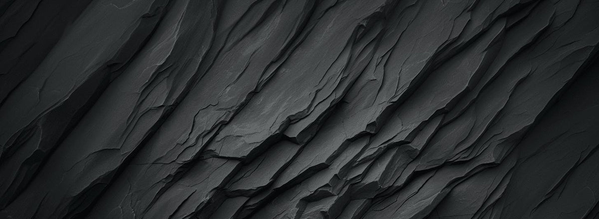 Papier peint imitation ardoise effet brut