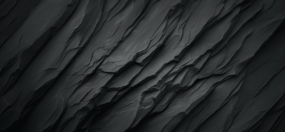 Papier peint imitation ardoise effet brut