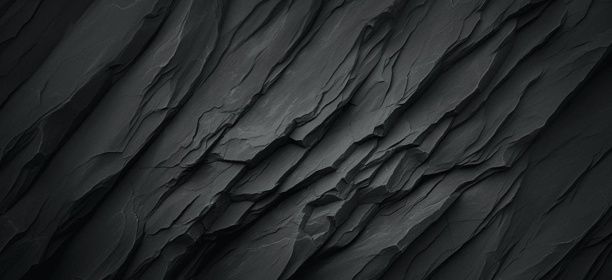 Papier peint imitation ardoise effet brut