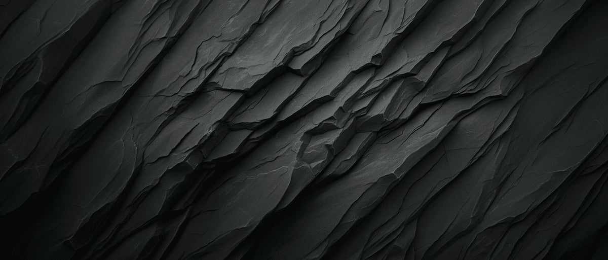 Papier peint imitation ardoise effet brut