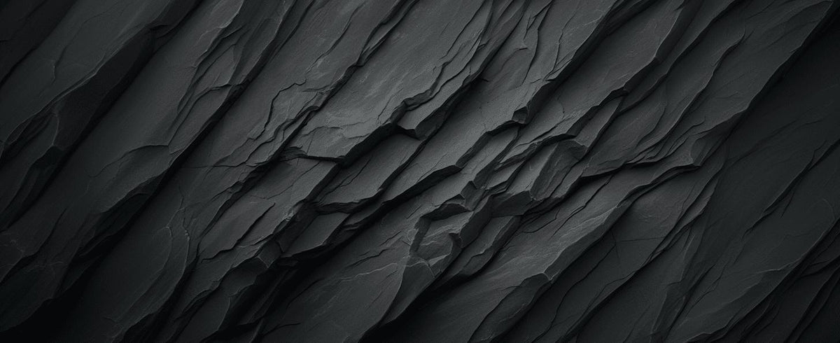 Papier peint imitation ardoise effet brut